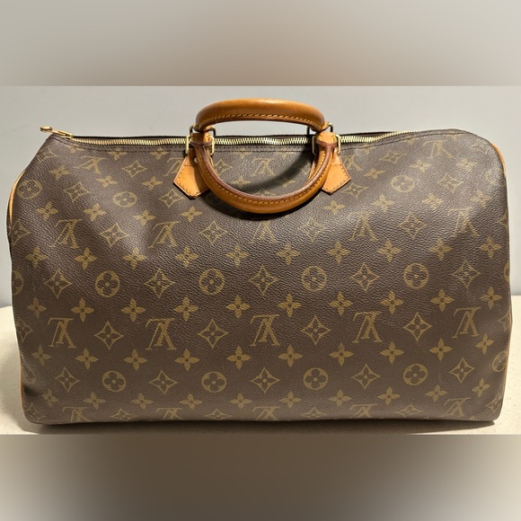 Louis Vuitton Speedy 40 Monogram Canvas Leather - Picture 2 of 16